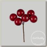 'Blumentag' VDD-28 Веточка декоративная 6 шт. 12.5 см 01 ягоды