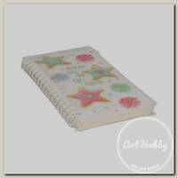 'Bruno Visconti' Блокнот 'CUTE JOURNAL' A6- 160 х 95 мм 80 л. клетка 'СЛАДКОЕ НАСТРОЕНИЕ. ЗВЕЗДОЧКИ' 3-574/05