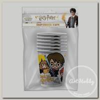 'ND PLAY' Harry Potter. Набор бумажных стаканов (чиби) 250 мл 6 шт. 295517