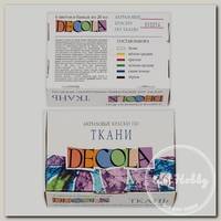 'DECOLA' Набор красок по ткани 6 цв. 20 мл 4141025
