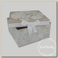 'Grand Gift' Коробка картонная квадратная бумажная №02 средняя 305/2