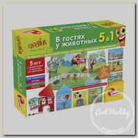 'LISCIANI' Игра 'В гостях у животных' 5 в 1 R60146