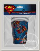 Набор бумажных стаканов 6 шт. 'Superman' 286599